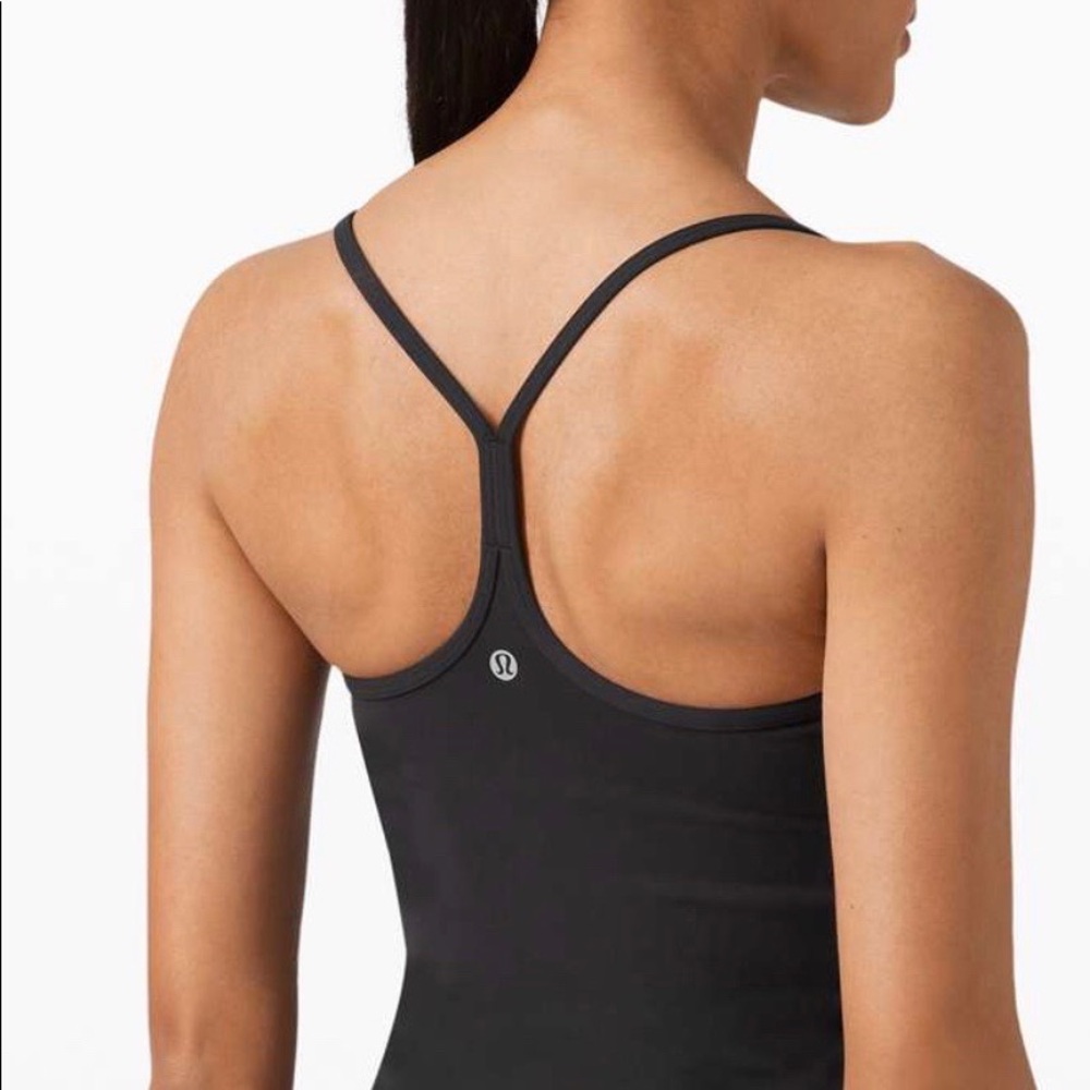lululemon Power Y Tank - Black size 6